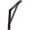 Ekena Millwork Traditional Steel Bracket, Antiqued Copper 2"W x 16"D x 16"H BKTM02X16X16TRACO - alternate 1